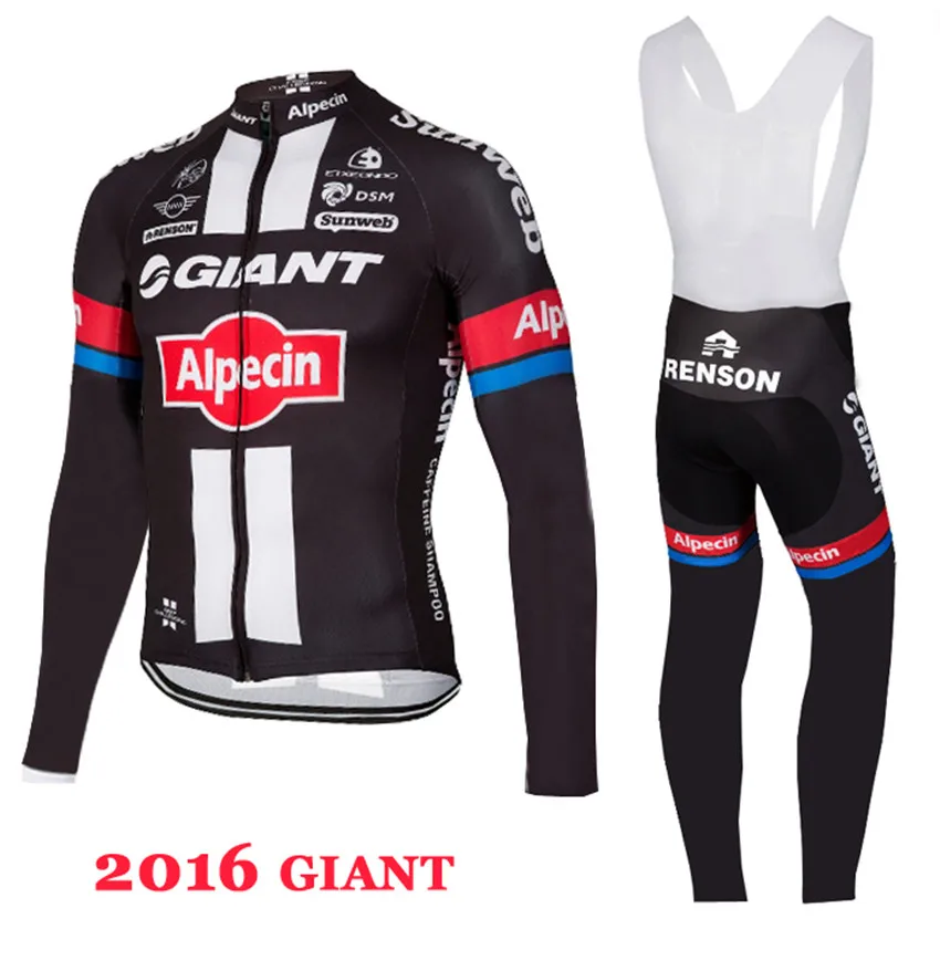 2016 Велоспорт джерси зима велоспорт clothing тепловая руно mtb спорт invierno hombre ropa ciclismo