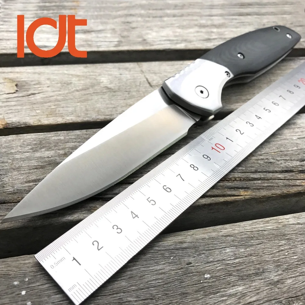 Складной нож LDT Roller 110 лезвие D2 ручка из стали G10 тактический для походов охоты