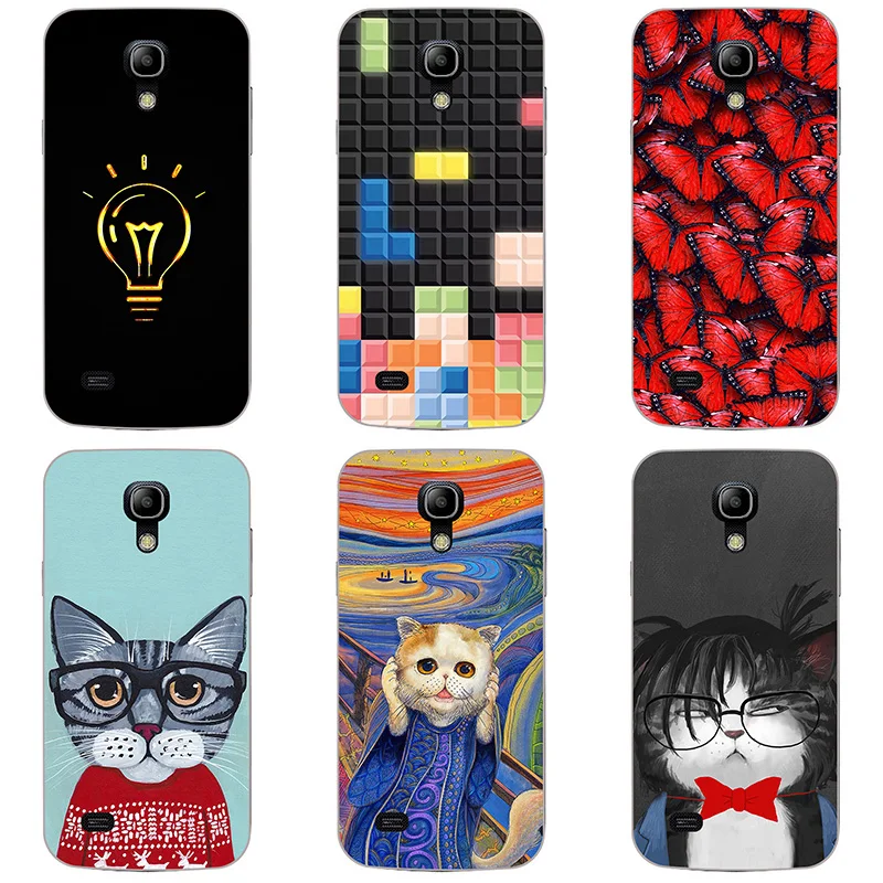 For Samsung Galaxy S4 mini i9190 Case Hard Plastic Back Cover Cases Painting Abstract Coque Patterned Shell Skin |