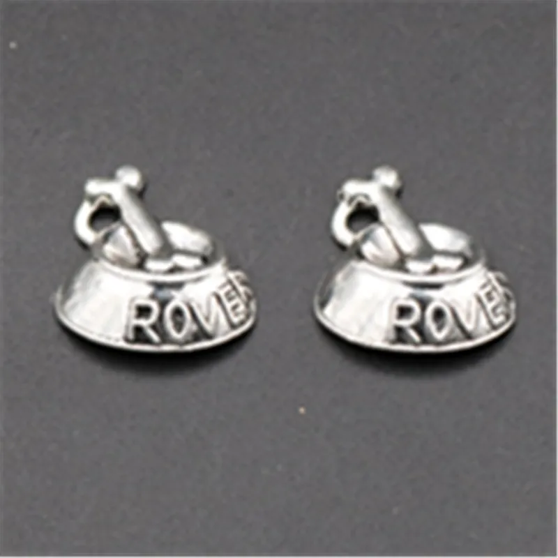 Раковина для кормления My Bulldog Rambo Посеребренная ожерелье с подвесками браслет