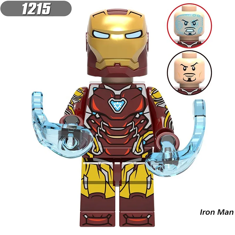 Legoed Мстители 4 EndGame строительные блоки Супер Герои Железный человек война машина