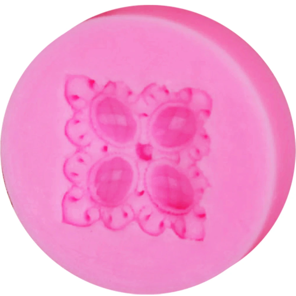 Мини-УФ-смолы Byjunyeor F1233 силиконовая форма для шоколада конфет леденца кристалла