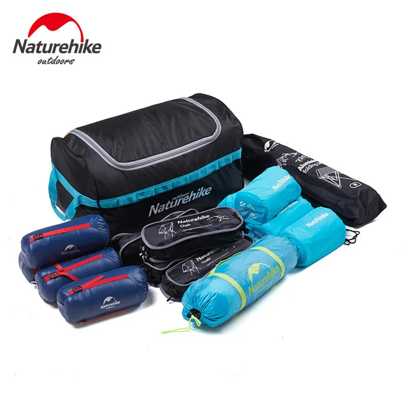 NH Pulley Collapsible Storage Bag Waterproof Outdoor Travel Li Box Swimming Camping Equipment Large Portable Bags | Спорт и