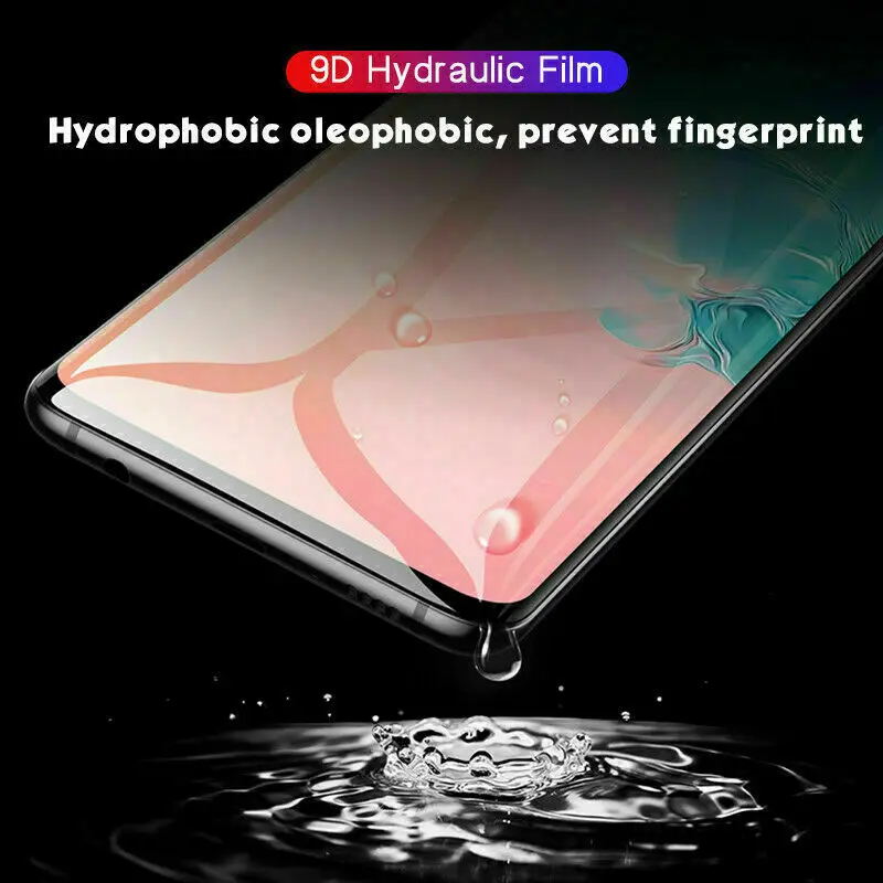 Экран протектор для samsung Galaxy S10 плюс полное покрытие мягкая животная пленка S10E