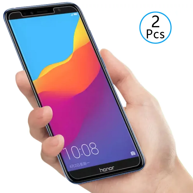 2pcs Tempered Glass For Honor 7s Protective Screen Protector Phone Film Safety Tremp On Huawei Honer Honor7s 7 S S7 9h | Мобильные