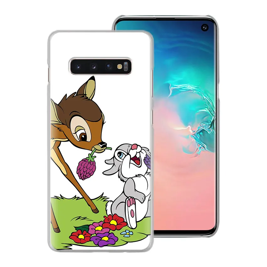 Бэмби Thumper чехол для телефона для samsung Galaxy S10e S10 плюс S7 S8 S9 Plus, Note 8, 9, 10, плюс M10 M20 M30 жесткий чехол Coque