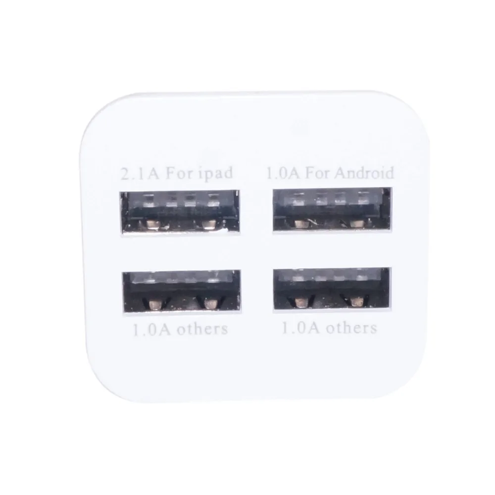 Сетевое зарядное устройство QUWIND с 4 портами USB 2 а/1 А 5 В адаптер для iPhone телефона