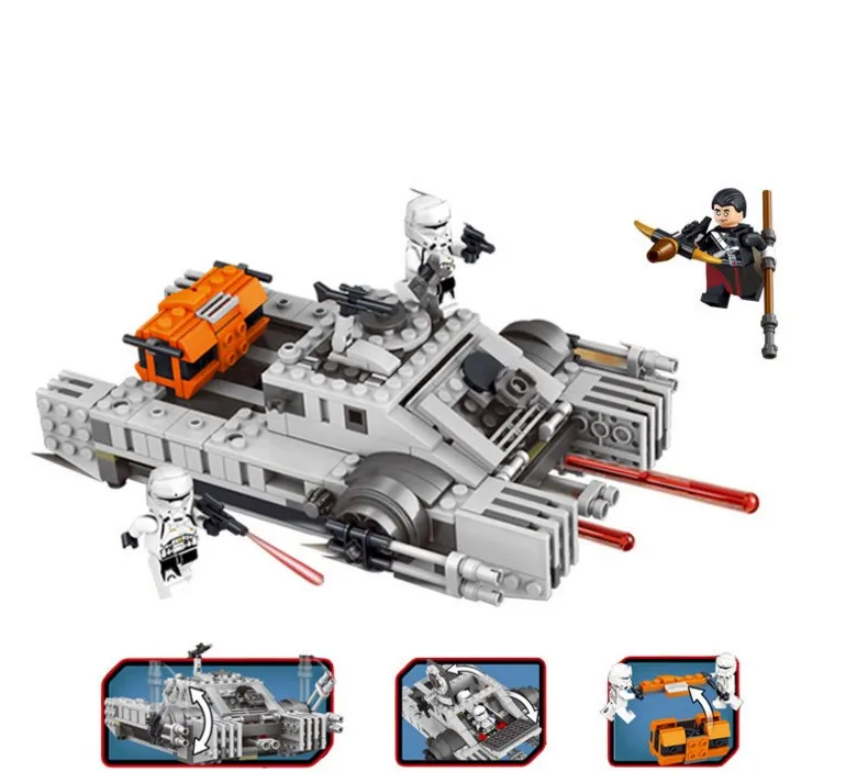 35012 Buidling Blocks Rogue One A Story имперский штурмовой ховербак с 75152 совместимыми кирпичами игрушка для детей