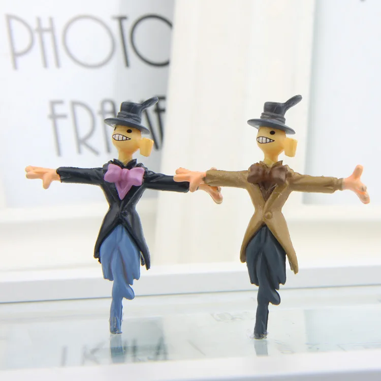 Солома человек сделать DIY микро озеленение куклы модель предметы мебели.