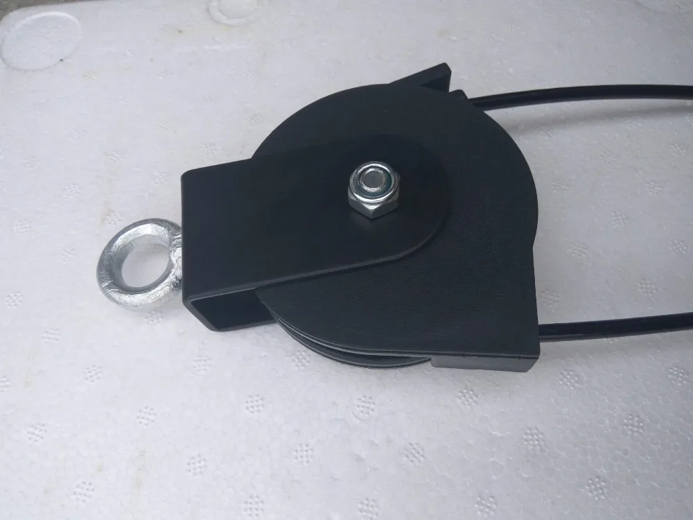 Двойной костыль для шкивов, кабельный шкив, DIY тренировочный аппарат, DIY тренажерный зал, блок шкива