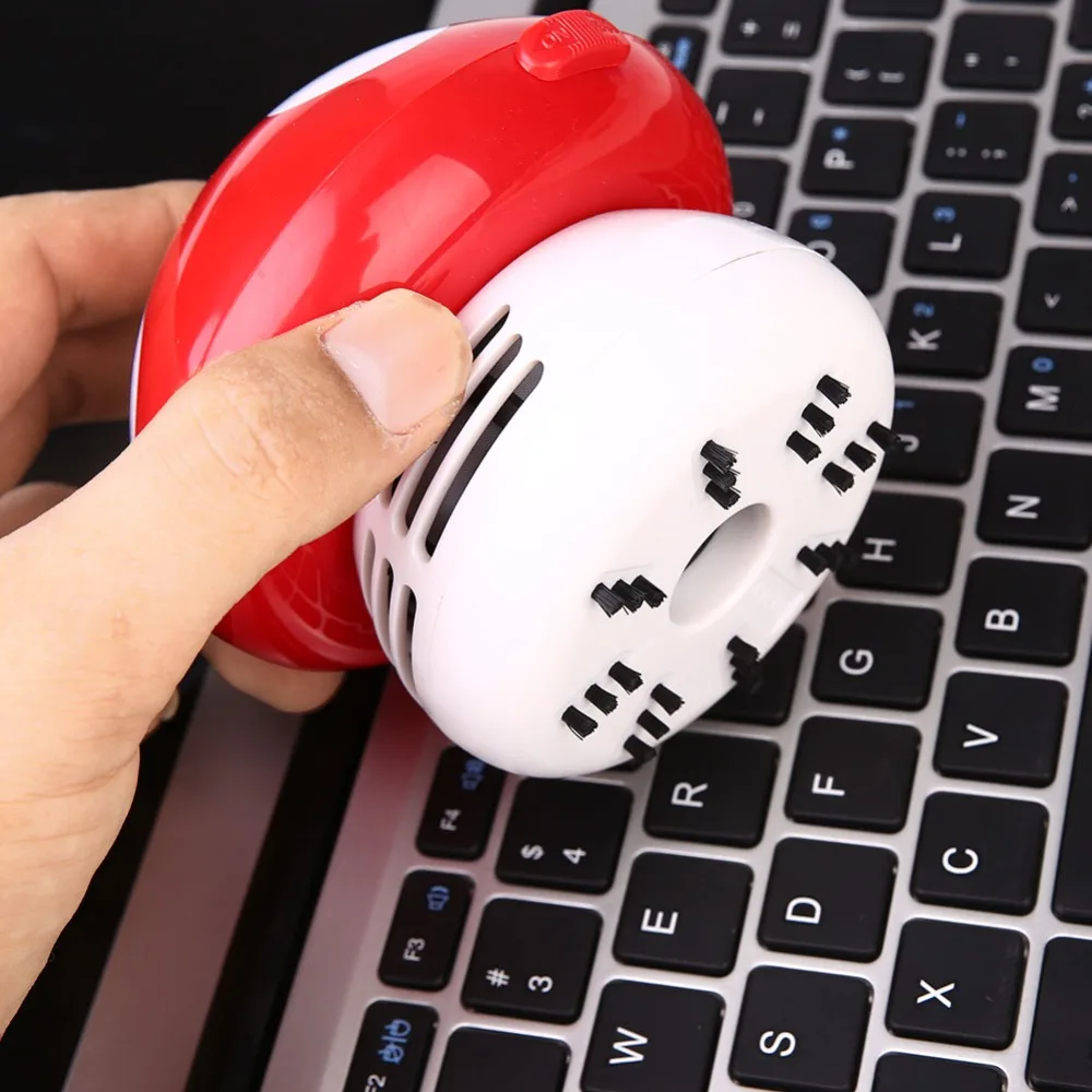 Mini Mushroom Shape Corner Desk Table Vacuum Dust Cleaner Computer Dirt Plastic Portable Keyboard Cleaning Tools | Дом и сад