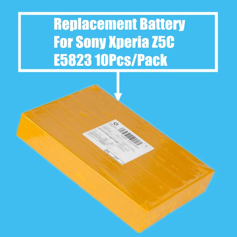 Новое поступление Сменный аккумулятор для Sony Xperia Z5 Compact/Z5mini/Z5C/E5823 10 штук 2700