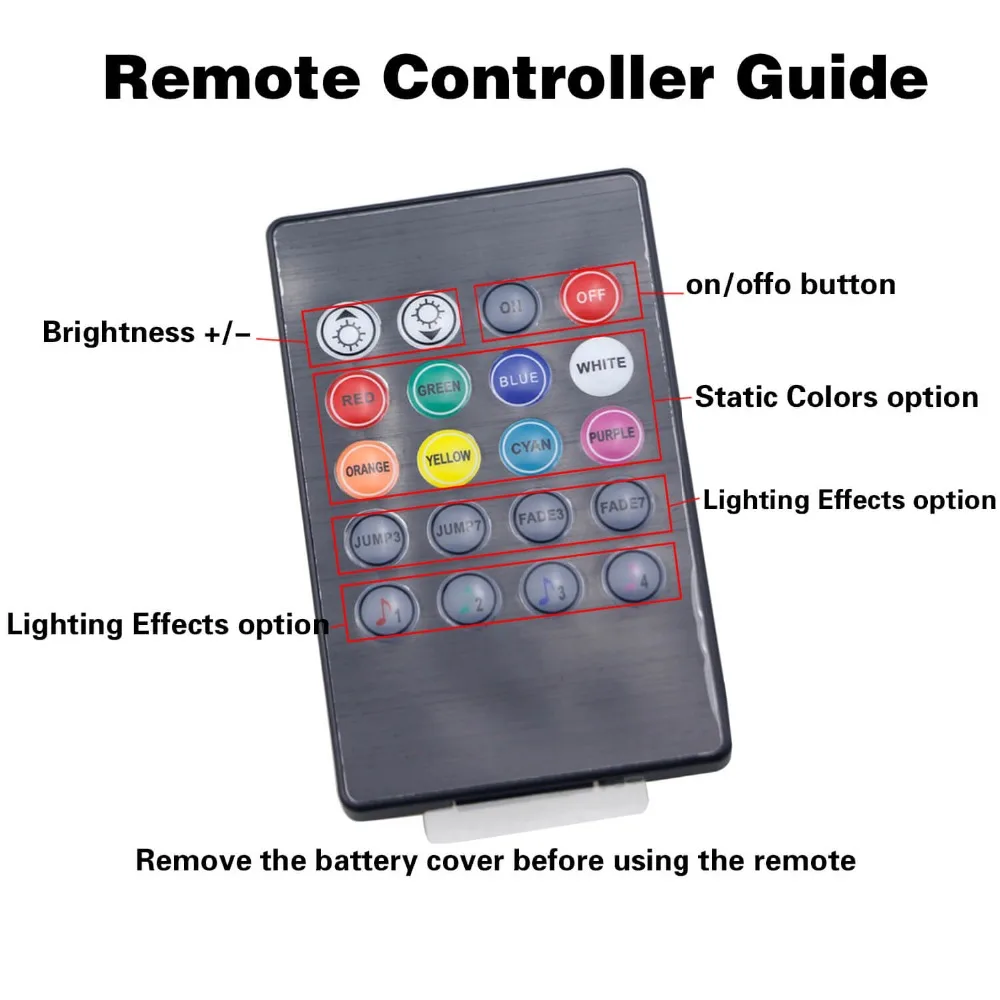Автомобильные аксессуары светодиодная мягкая полоса Беспроводное