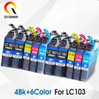 10 чернильных картриджей для принтера cmyk, совместимый с Brother LC103 MFC J245 J4710DW J285DW J475DW J4310DW J650DW J4410DW