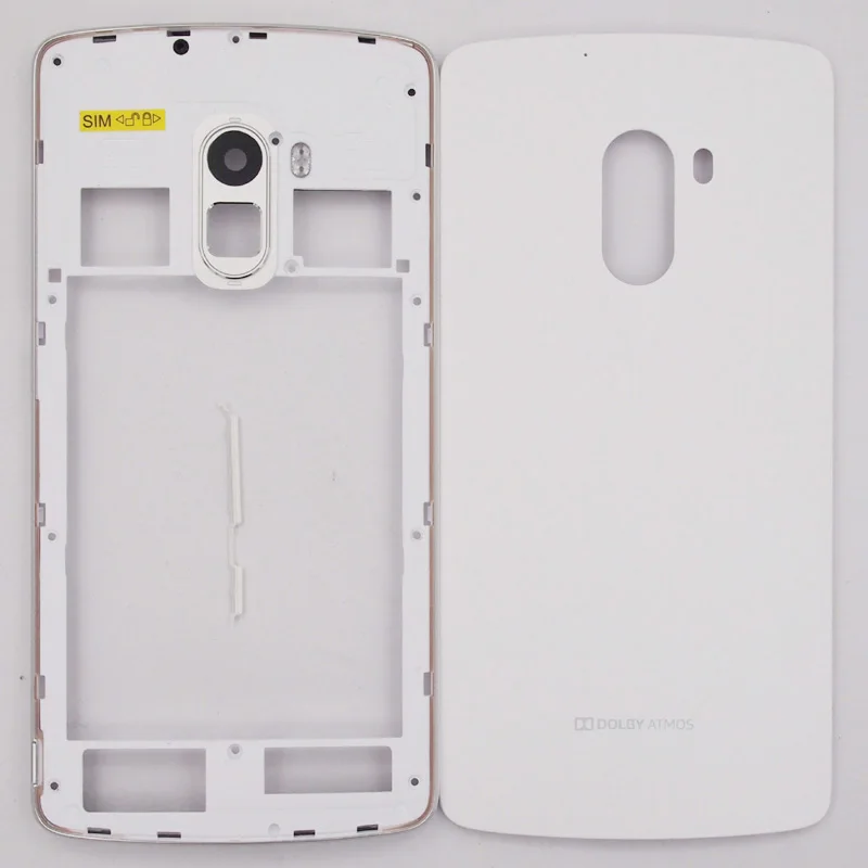 Задняя крышка аккумулятора средней оправы для K4 NOTE A7010 чехол с объективом камеры +