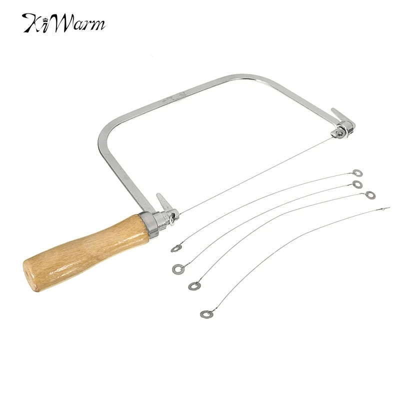 Кусок мыла из нержавеющей стали набор для деревянная ручка пила режущий нож с 5