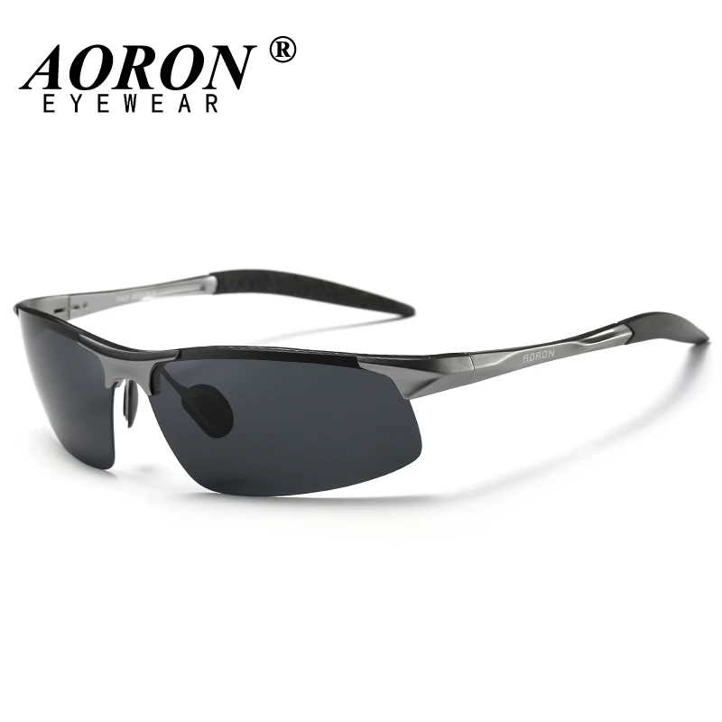 Aoron Для Мужчин Поляризованные Алюминий магния Солнцезащитные очки для женщин HD
