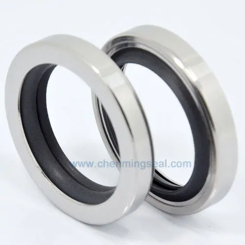 13*25*7 мм двойные уплотнения для масла PTFE с корпусом SS304