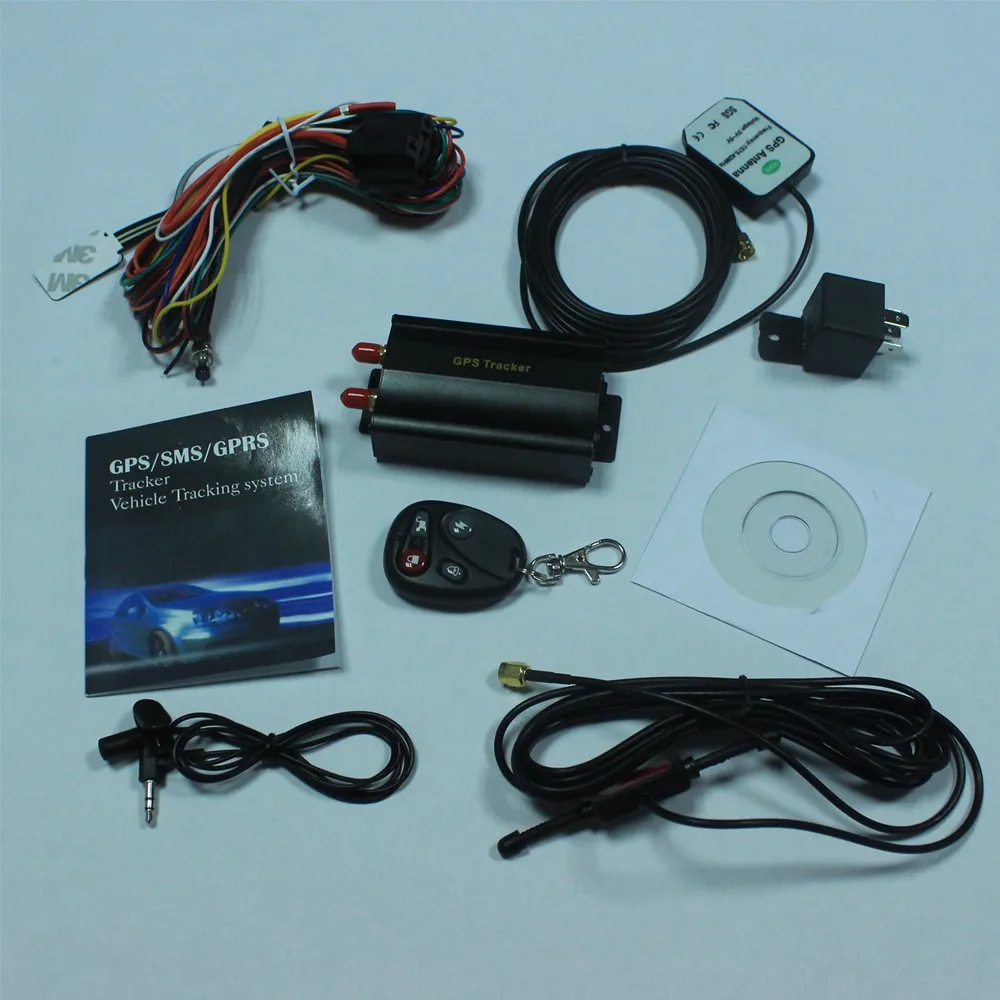 GPS Tracker Поддержка дистанционного управления в режиме реального времени gsm/gprs