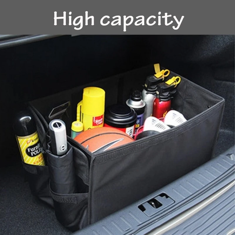 

BOOMBLOCK Car Styling Trunk Foldable Capacity Vehicle Storage Box organizer For BMW Lada Volvo Ford Toyota Nissan Skoda Mazda