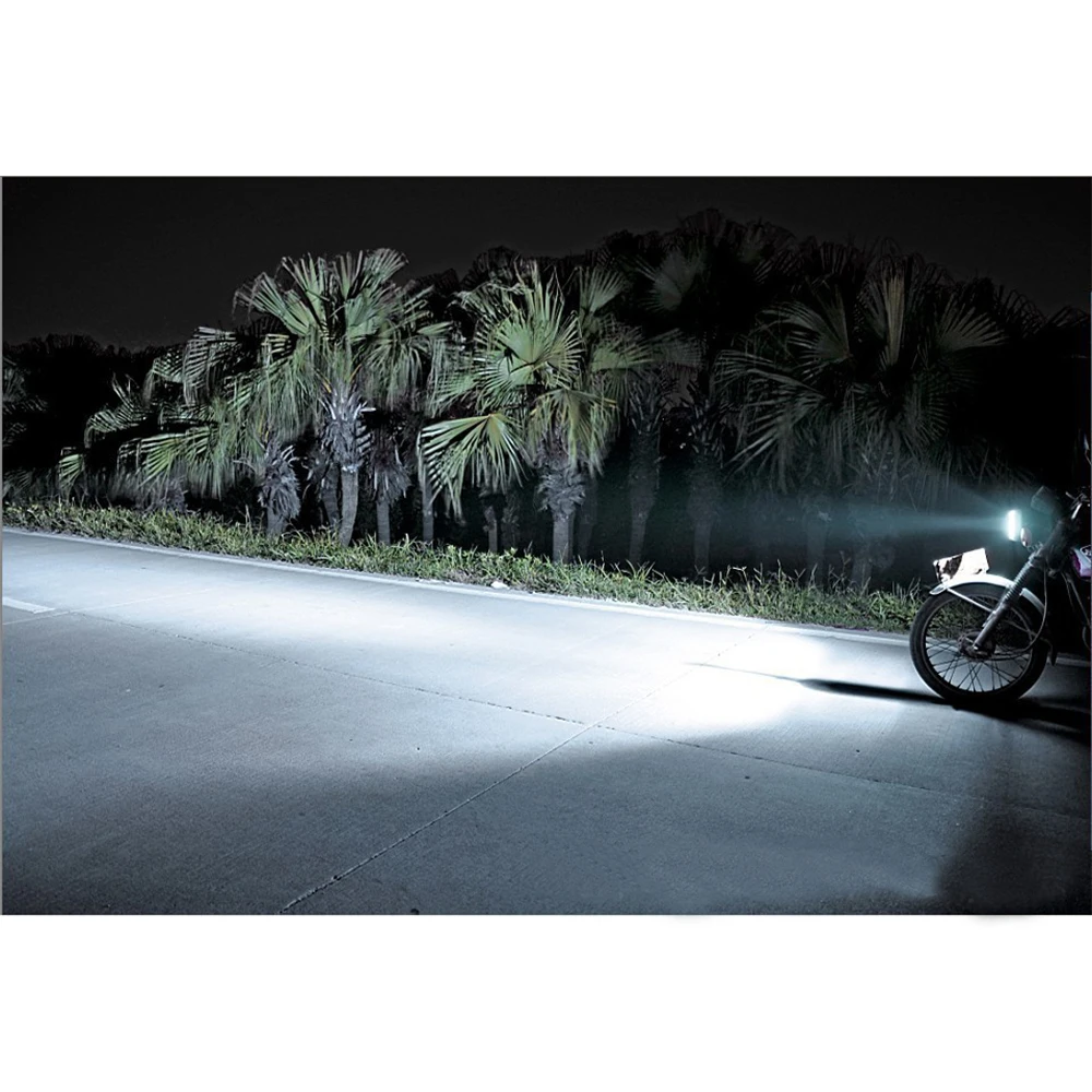 H4 светодиодный мотоциклетный головной светильник противотуманные лампы Мопед