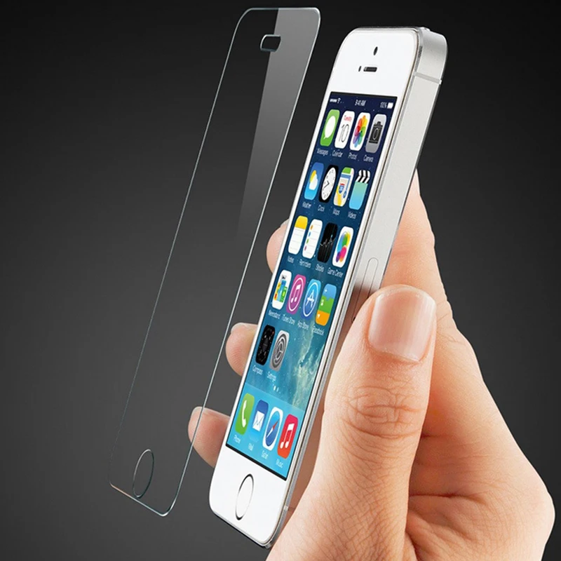 KARRIBECA 2.5D 9H Дуги закаленное стекло экран протектор для iphone 5S SE 5 5C дисплей гвардии