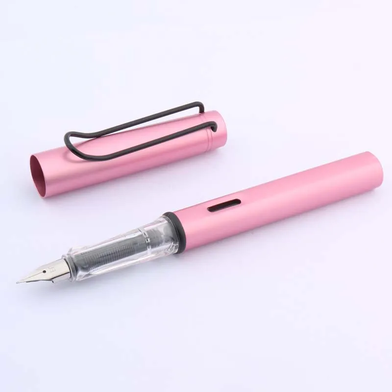 1 шт цвет офис Металл с черным EF перо Подарочная авторучка - Цвет: D5