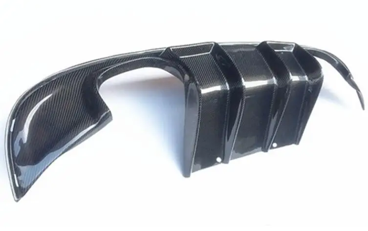 Рамка из углеволокна для 4 осевого на выходе автомобиля задний бампер спойлер