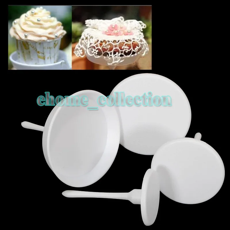 1Set/4PCS Cake Flower Decorating Nail Set Tool Cupcake Stand Icing Cream Free Shipping |