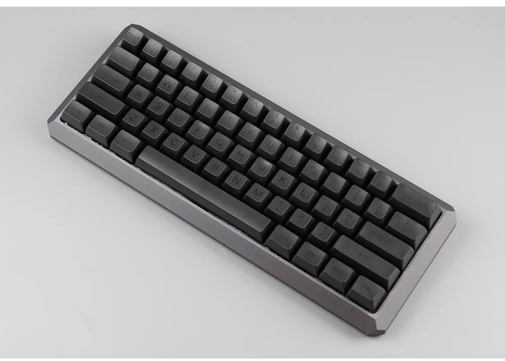 KBDfans 5 градусов 60% Клавиатура Алюминиевый Чехол gh60 чехол подходит gh60 покер dz60 xd60