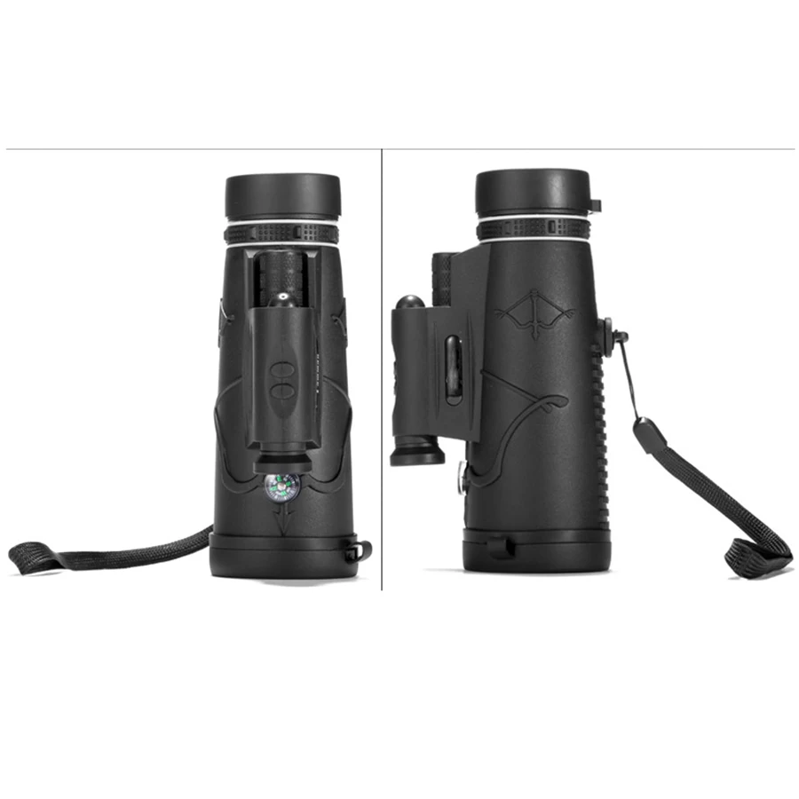 Mobile Phone Dual Focus Monocular Spotting Telescope Zoom Optic Lens Binoculars Coating Lenses Hunting Scope | Измерительные
