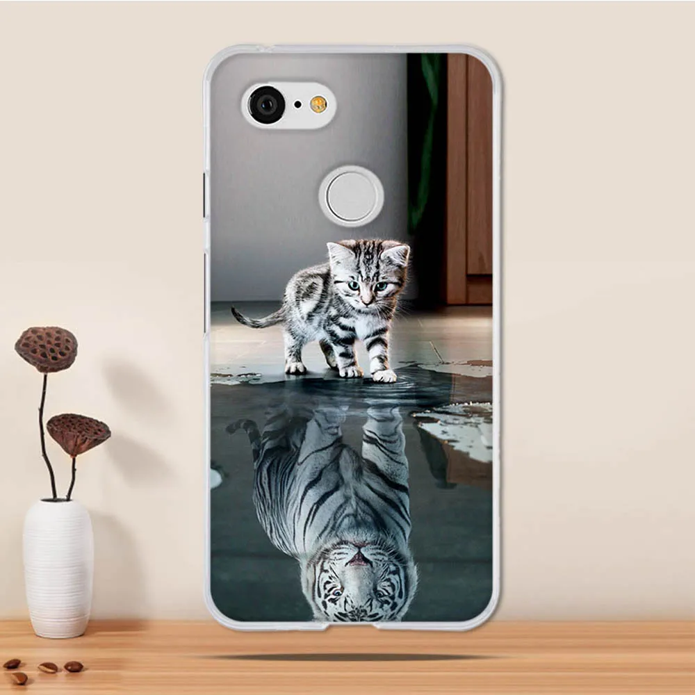 Чехол для Google Pixel 3 силиконовый мягкий ТПУ 3D чехол телефона | Мобильные телефоны и