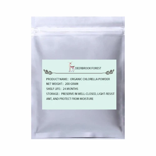 200g(7.06oz) USDA и EC сертифицированный органический порошок хлореллы - Цвет: 200g(7.06oz)