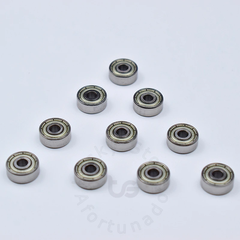 623 623Z 623ZZ 3*10*4(мм) 10 шт. подшипник ABEC-5 хромированные стальные подшипники 10 шт. металлический герметичный Миниатюрный подшипник