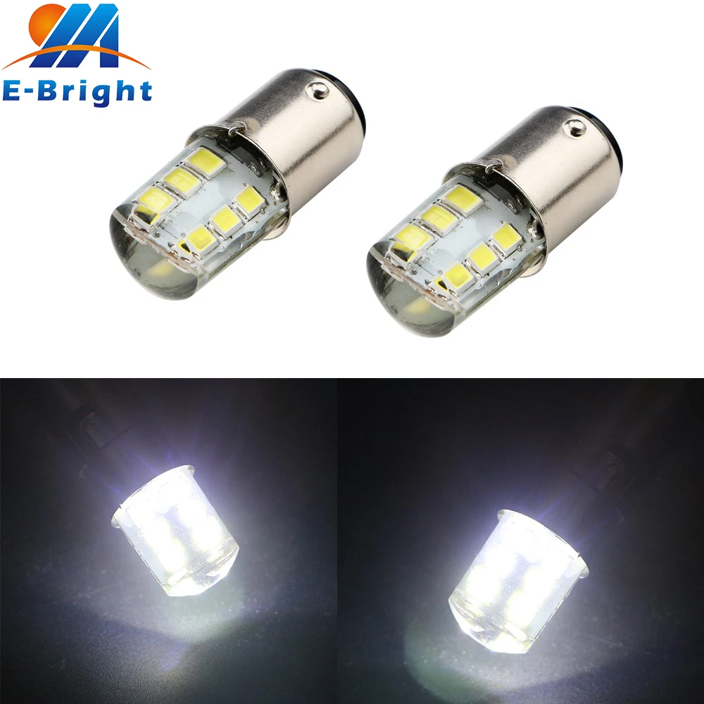 20 шт./лот 2835 12 светодиодов SMD автомобилей стоп сигнал BA15S 1156/1157 BAY15D Хвост заднего