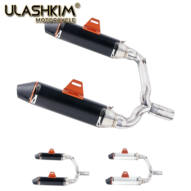 Полный глушитель выхлопной трубы мотоцикла Escape System Slip On для suzuki GSR400 GSR600 BK400 BK600 GSR BK