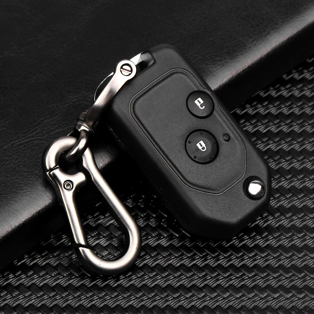 Model 5 KEYYOU модифицированный дистанционный ключ 2/3/4 кнопки флип-чехол для автомобильного ключа чехол для Honda Accord Civic 2006-2011 CRV Pilot fit с резиновая прокладка - Цвет: Model 5