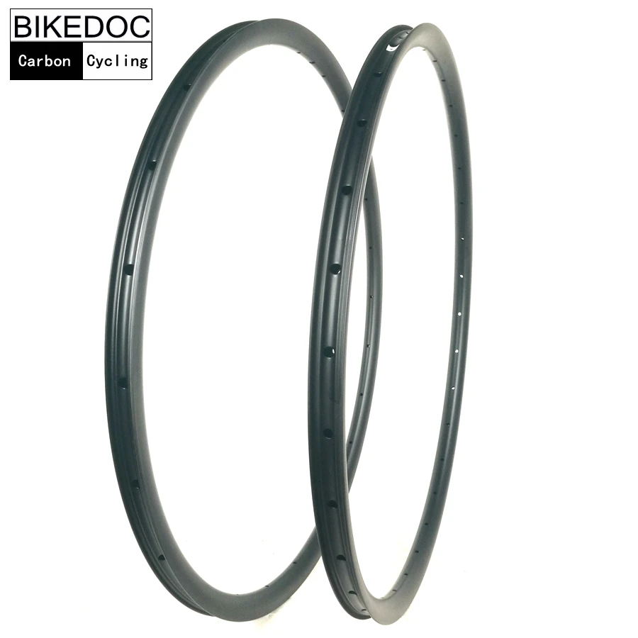 BIKEDOC 27MM*23MM Carbon MTB Rim Clincher Bicicleta Aro 29ER Tubuless Ruote 27.5ER | Bicycle Wheel