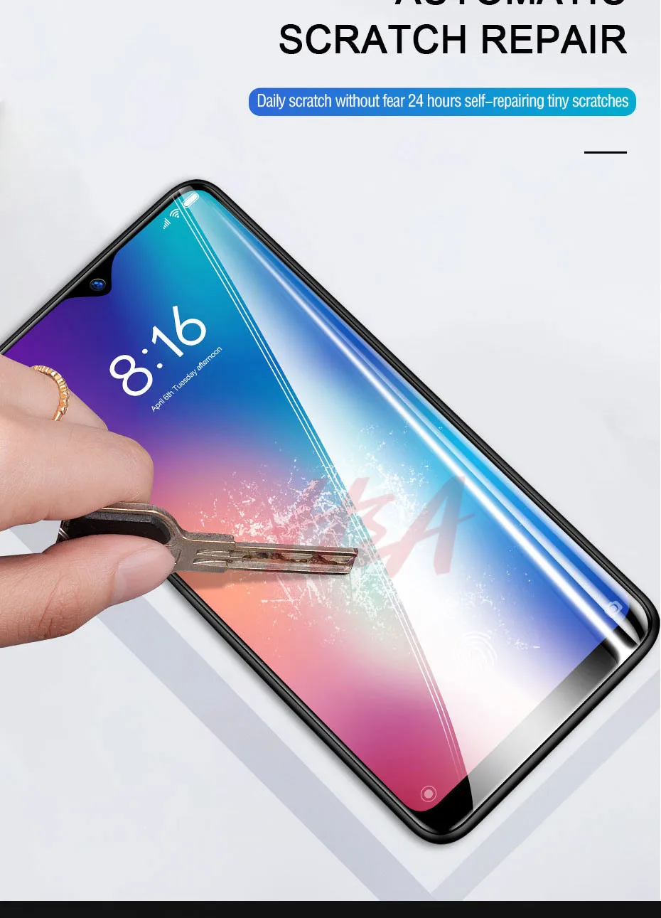 Мягкая Гидрогелевая пленка для защиты экрана для Xiaomi Mi9 Mi8 Mi5s Plus Mi5X для Xiaomi Mi5C Mi6s plus Mi9 SE Note3 Solf пленка