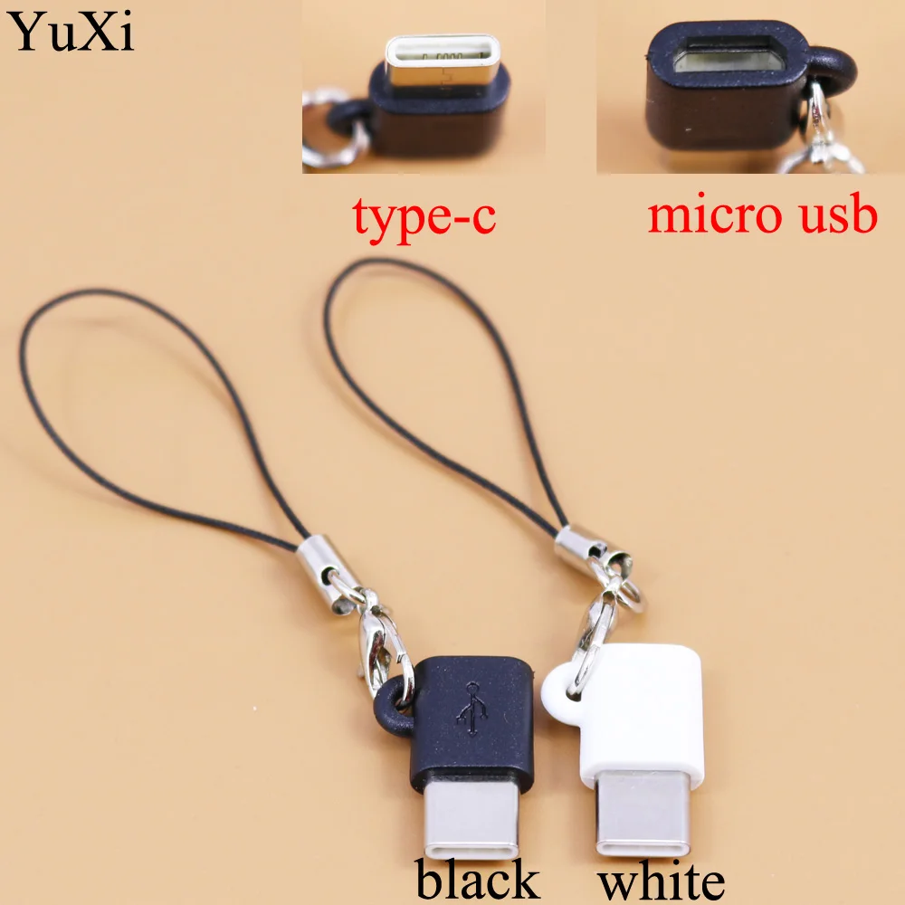 YuXi USB C 3 1 OTG конвертер Micro к Type-C адаптер с цепью для Samsung S9 S8 Huawei P20 P10 Macbook Xiaomi 4 5 |