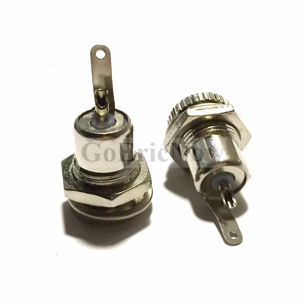 5 pcs 5.5 mm x 2.1mm/5.5 2.5mm DC Power Jack Socket Female Panel Mount Connector | Обустройство дома