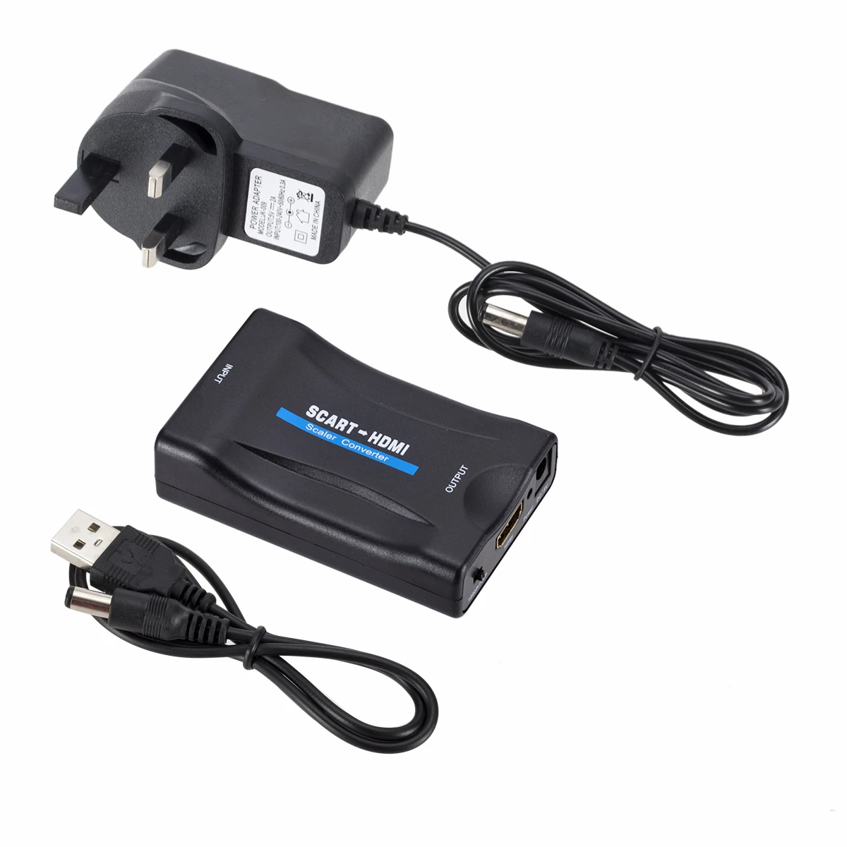 1080P SCART в HDMI конвертер видео аудио высококлассные сигнальные адаптеры конвертеры