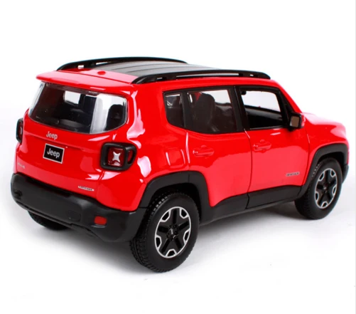Maisto 1:24 Jeep Renegade City SUV джип Кроссовый автомобиль литая модель автомобиля игрушка для детей Подарки