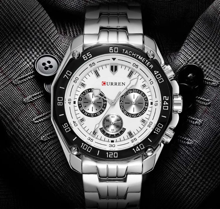 Curren Мужские часы quartzwatch Relogio masculino военные наручные часы модные повседневные Водонепроницаемость армии sports8077