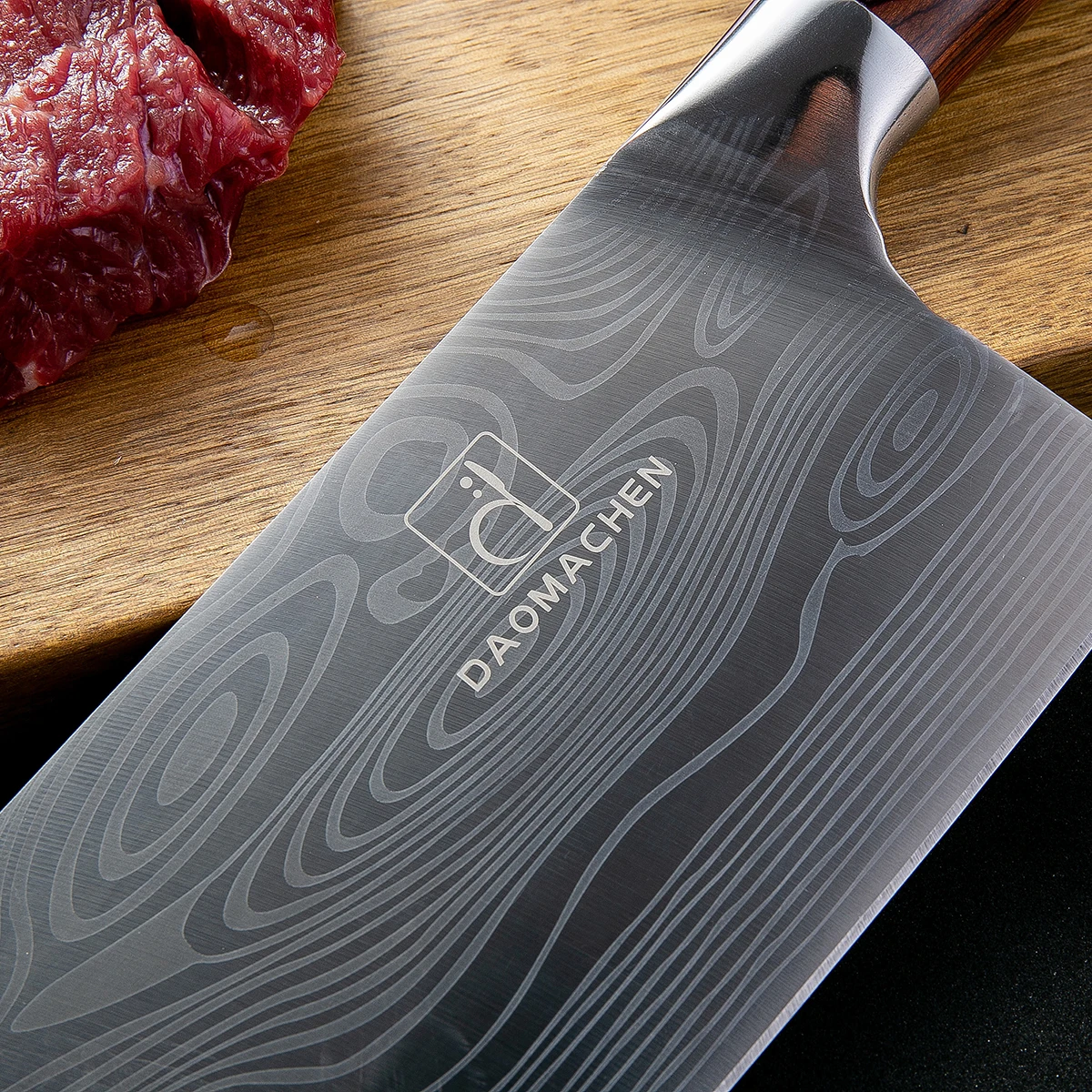 

DAOMACHEN Stainless Steel Cleaver Kitchen Knife Professional Chinese Cooking Chopping Knife Kitchen Chef Knife Free shipping