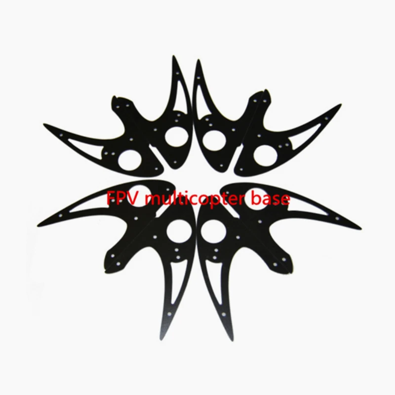 RC X525 V3 QuadCopter складной каркас Стекловолоконный Мультикоптер красный черный для DIY