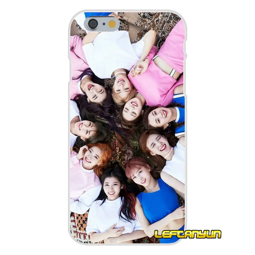 Аксессуары чехлы для телефонов два раза Kpop Girl group милые Чехлы iPhone X 4 4S 5 5S 5C SE 6 6S 7 8