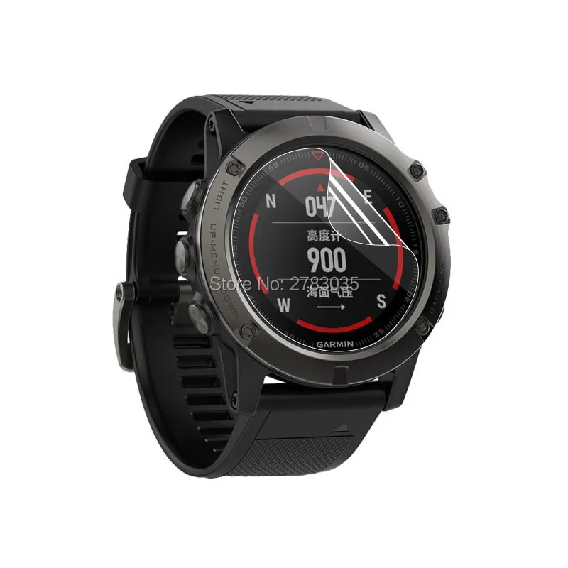 10 шт./партия для Garmin Fenix 5x SmartWatch прозрачная глянцевая Защитная пленка для экрана(не закаленное стекло