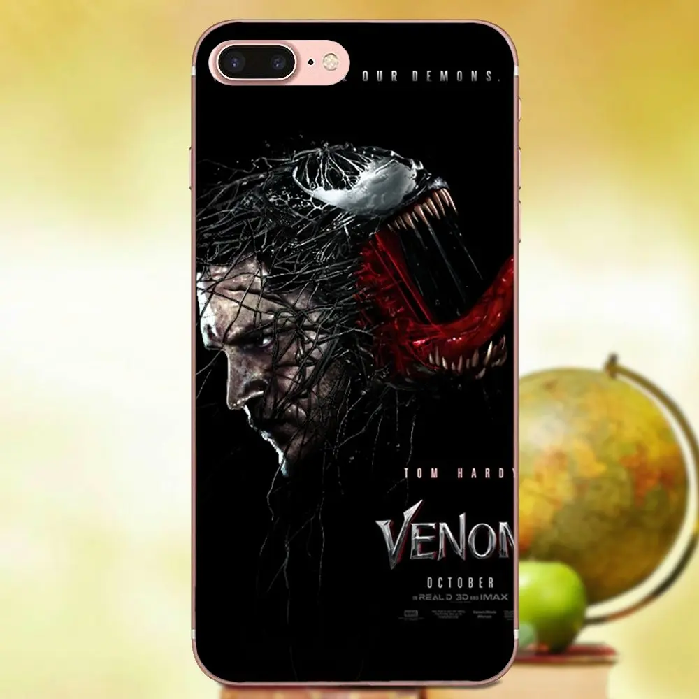 Новый логотип фильма Marvel Venom 2018 для Sony Xperia Z Z1 Z2 Z3 Z4 Z5 compact Mini M2 M4 M5 T3 E3 E5 XA XA1 XZ Premium |