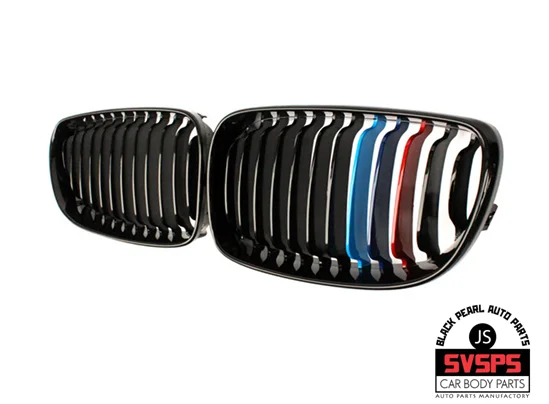 High Quality Tuning Front Middle Grille ABS Single Slat Style Two Color Options For BMW 1-series E82 E87 E88 2008-2011 Year | Автомобили и